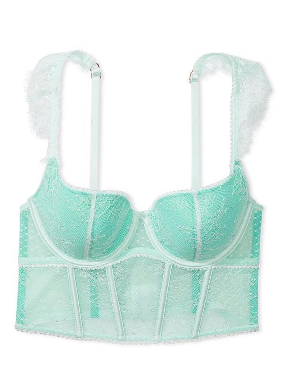 Victoria’s Secret Lace Cap-Sleeve Corset